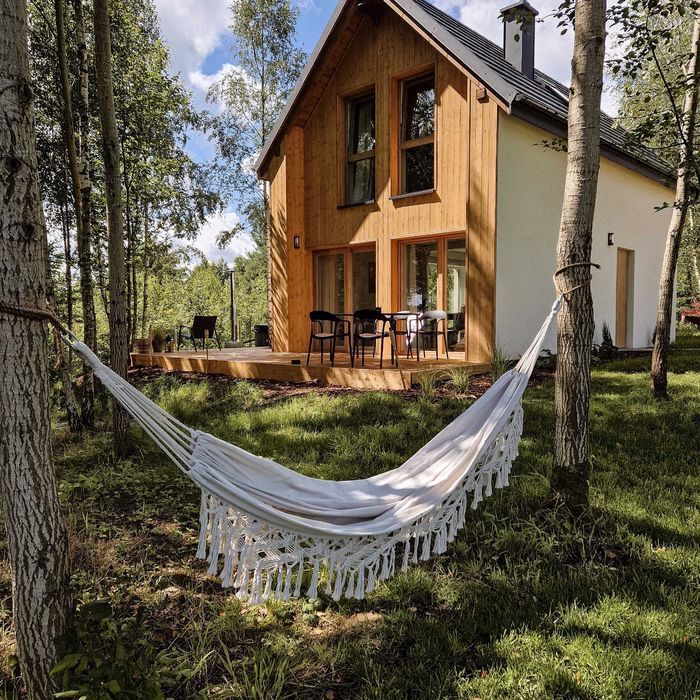 Dzikie Domki / prywatne  jacuzzi i sauna - komfortowe domki na Kaszuba