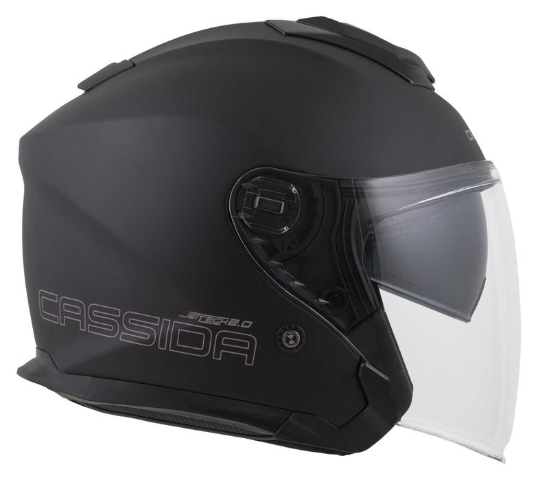 Kask motocyklowy Cassida Jet-Tech szyba antyfog interkom ready XS-XXL