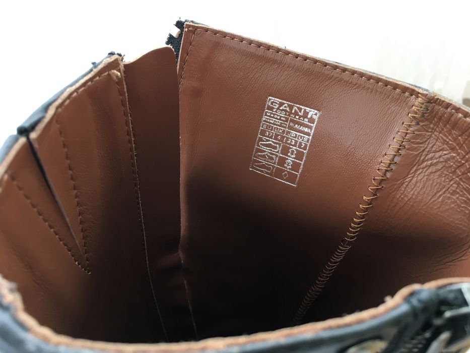 Kozaki Gant na płaskim obcasie EUR 37 używane w bardzo dobrym stanie