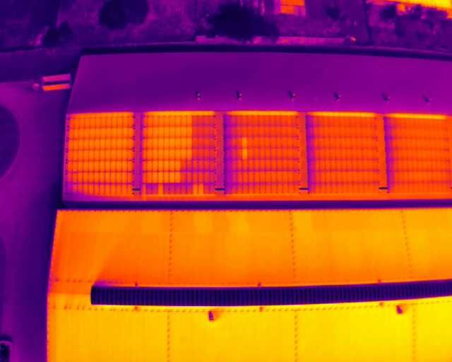 Termowizja z drona i kamery IR. Usługi.