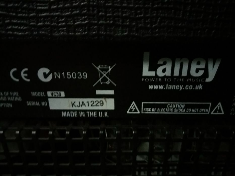 Ламповий комбік Laney VC-30