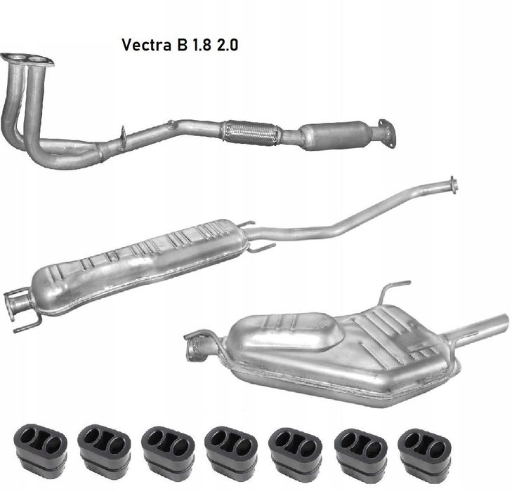 Глушители  Opel Astra G H J  Vectra A B C  Zafira A B Omega