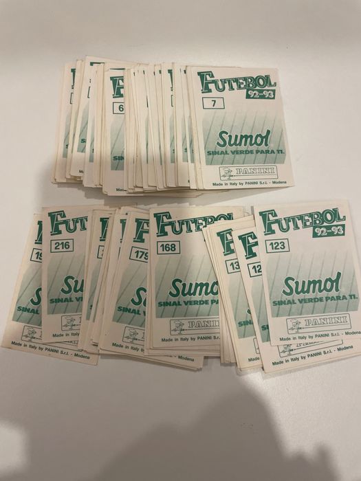 108 cromos 1992/1993 Panini