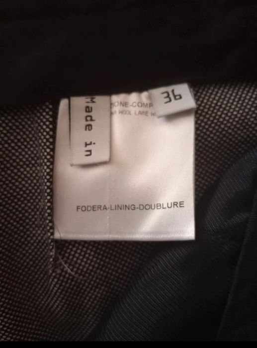 wełniane cygaretki Balenciaga vintage 36/S