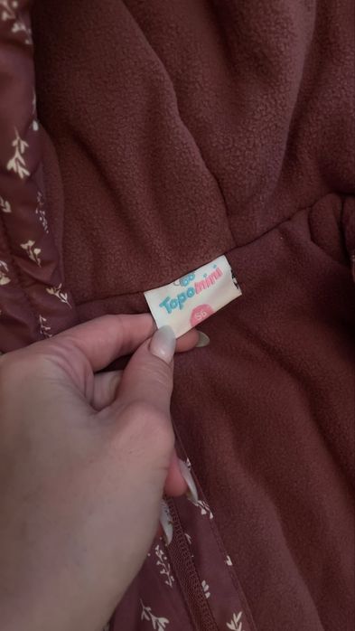 Зимовий комбінезон 56 для дівчинки