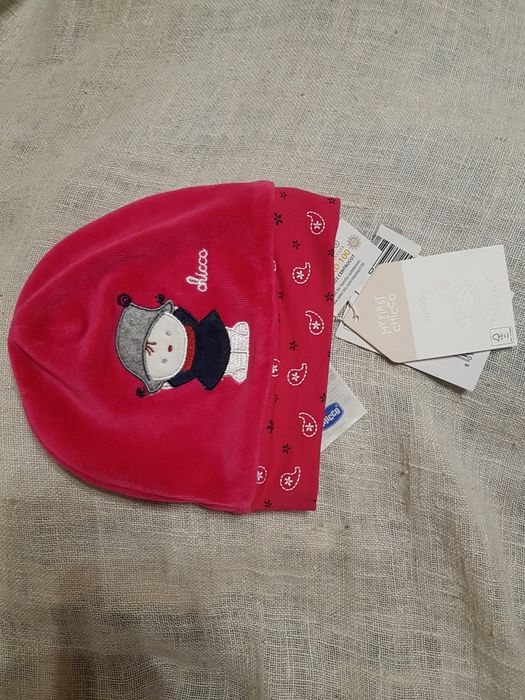 Нова шапочка Chicсo 1-3 місяці