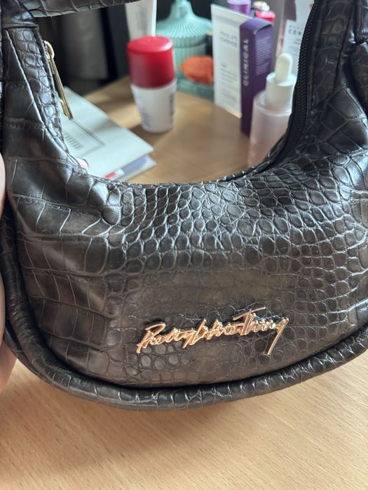 Міні сумочка в шоколадному кольрі