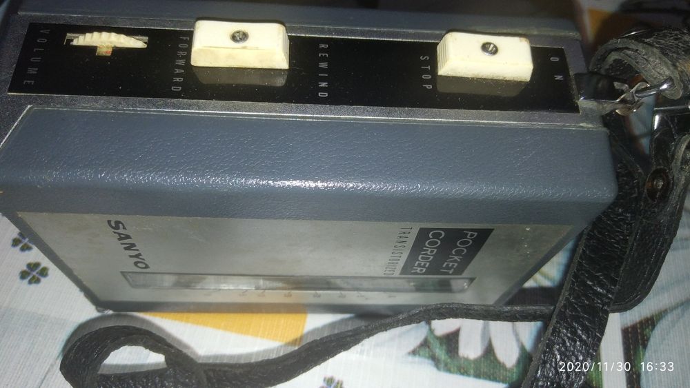 Gravador de MINI Bobines visto em missão impossivel