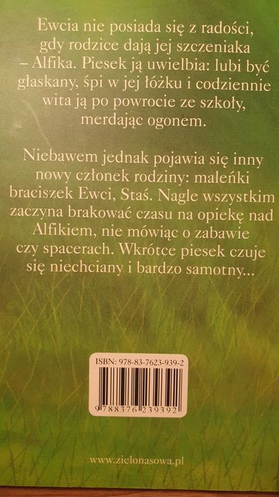Książka dla dzieci Mgiełka, Psotka, Pusia, Alfik. Seria 4 książek dla