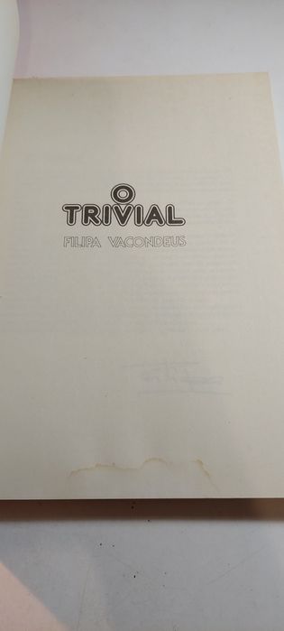 O Trivial - Filipa Vacondeus (1986)