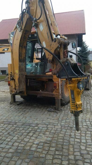 Usługi koparka koparko-ładowarka, wywrotka, wykopy kucie betonu, wywóz