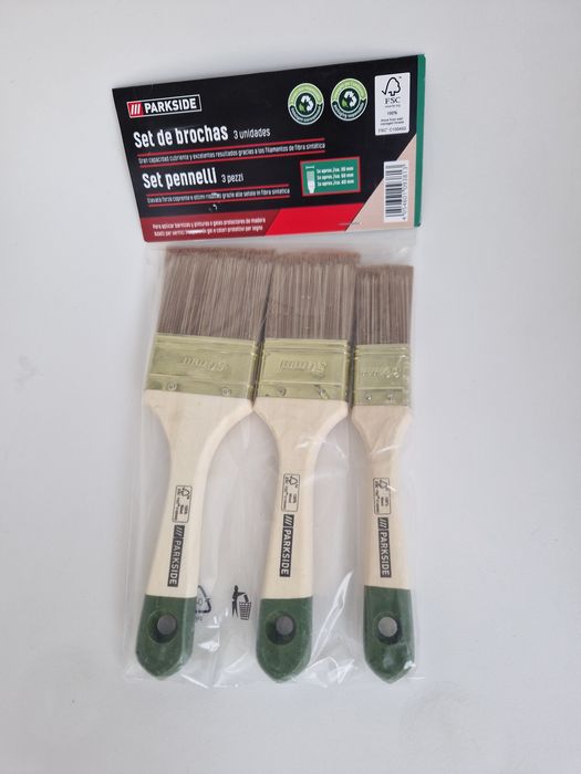 Conjunto de trinchas de pintura