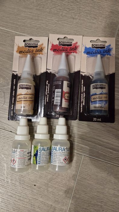 Zestaw do techniki alkoholowej Pentart Renesans NOWE