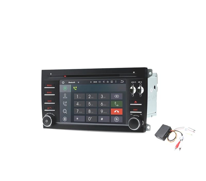 AUTO RADIO GPS ANDROID 11 PARA PORSCHE CAYENNE 03-07 7" USB GPS TACTIL HD
