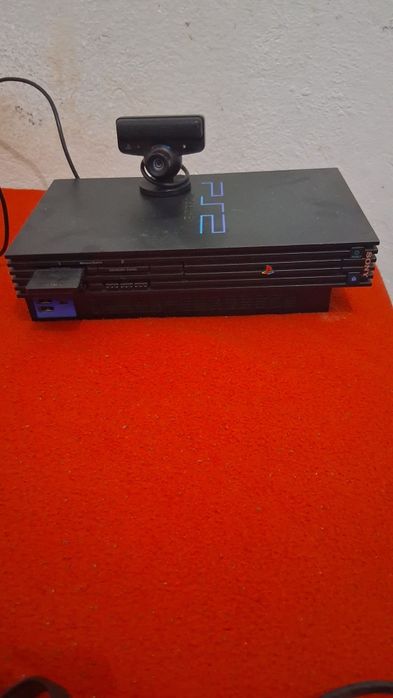 Ps2 FAT + Câmara + Cabos