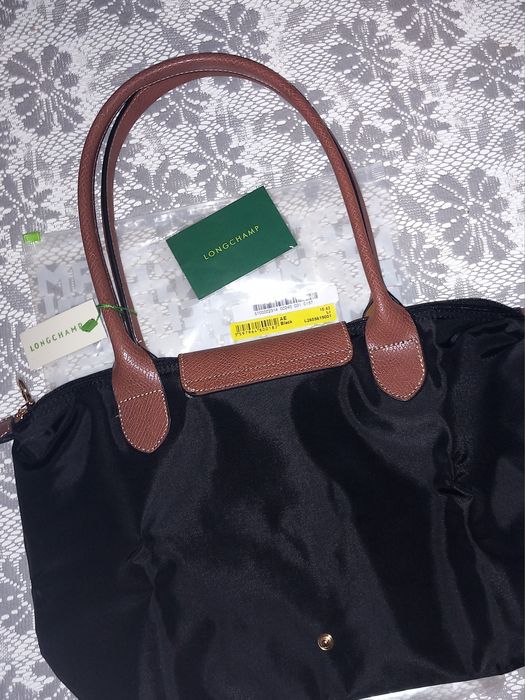 Longchamp Tamanho M Preta