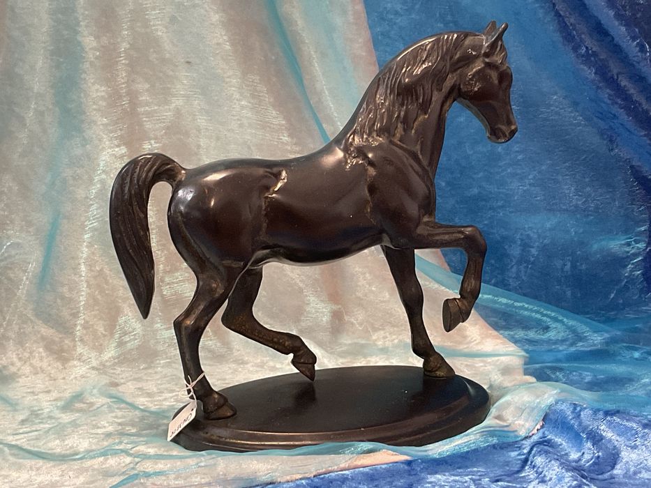 Escultura bronze cavalo 24 cm