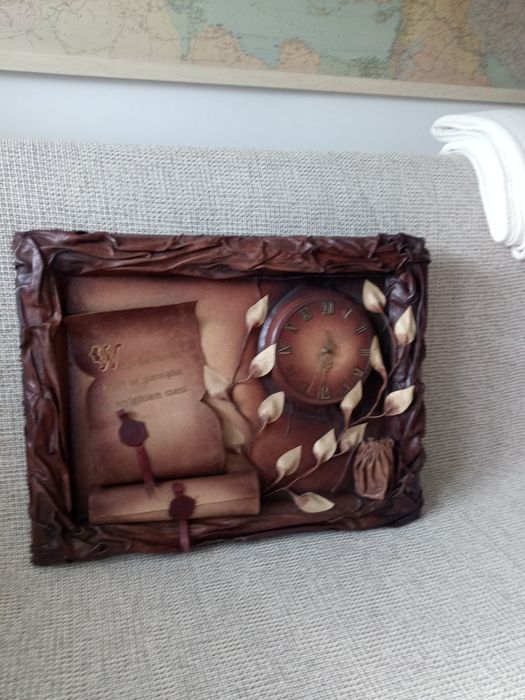 Zegar ścienny formie obrazu