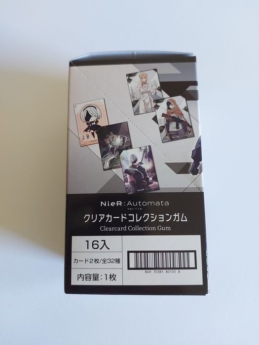 NieR: Automata Ver1. 1a Clear Card Collection Gum
