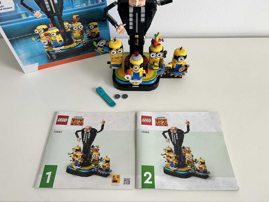 LEGO Despicable Me 4 Minionki Gru i minionki z klocków 75582