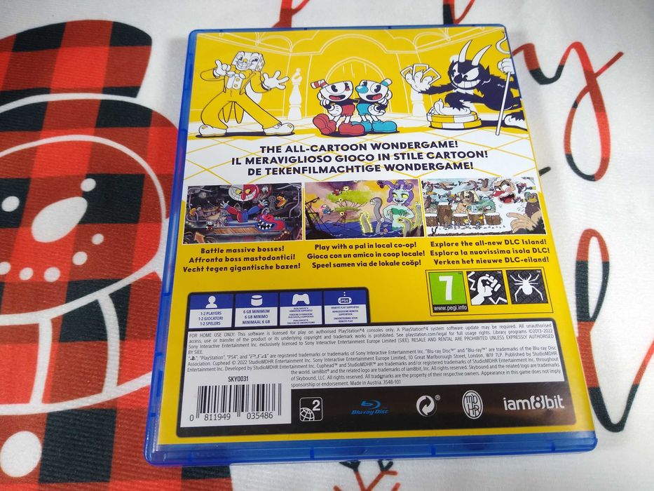 Cuphead Ps4 bez rys