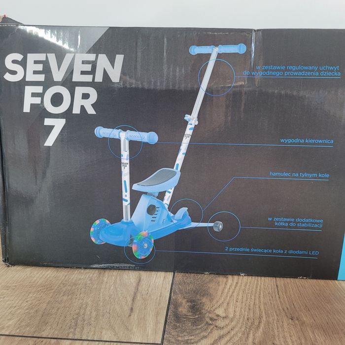 Hulajnoga led jeździk 1-3 lat prezent na roczek nowa