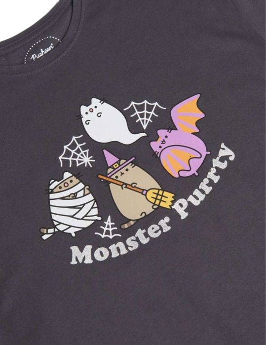 Bawełniana koszulka z nadrukiem Pusheen the Cat 134