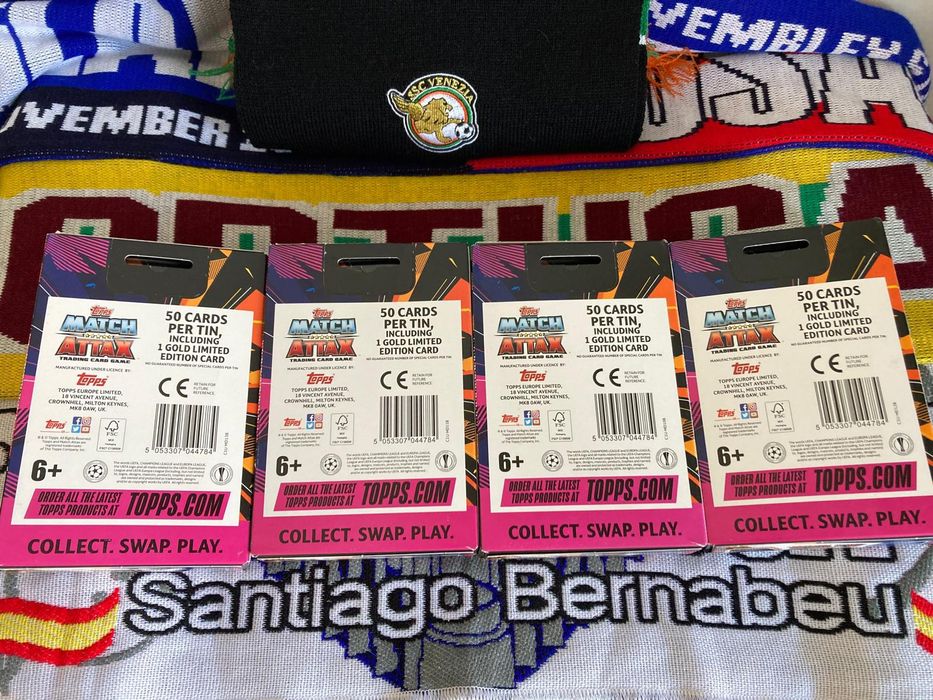 Topps - Latas seladas Match Attax Champions League 2020-21