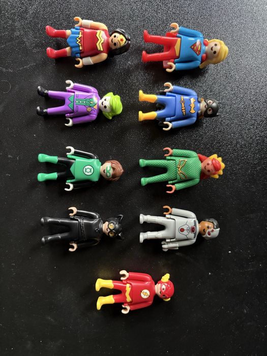 Figurki Kinder Playmobil (9szt)