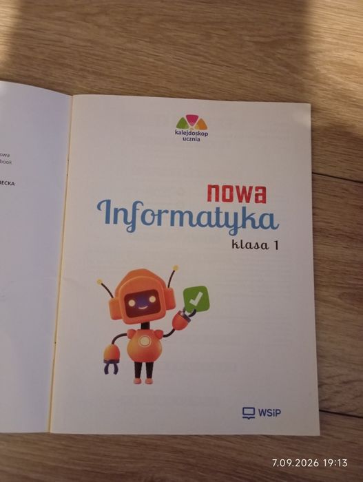 Książka nowa informatyka klasa 1