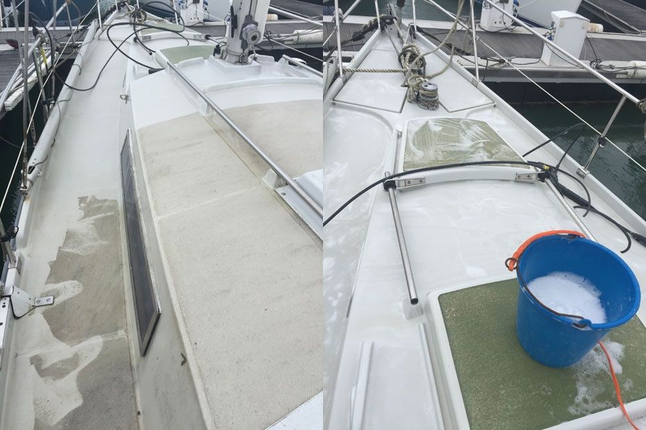 Sprzątanie i czyszczenie + serwis łodzi, jachty, motorówki | detailing