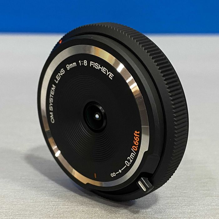 Olympus OM System 9mm f/8 Fisheye Body Cap Lens (NOVA)