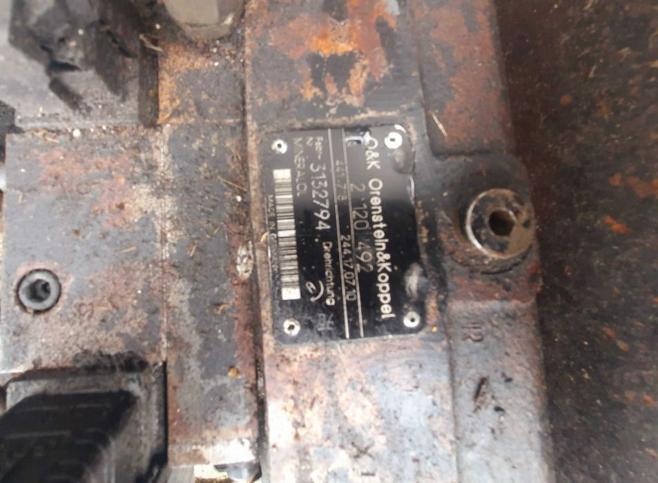 pompa hydrauliczna hydromatik a4vg56da ładowarka pompa jazdy