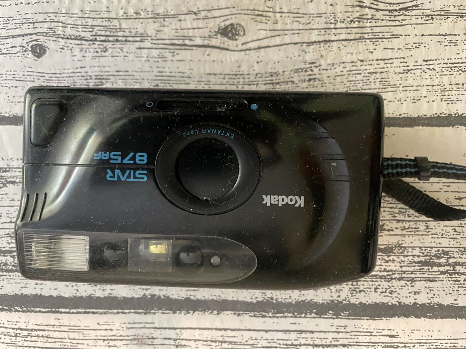 Kodak star 875 af aparat analogowy fotograficzny małpka