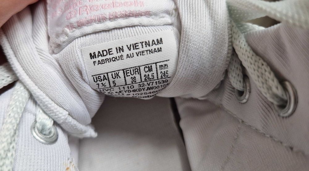 Tenisówki tramki wysokie damskie REEBOK r. 38