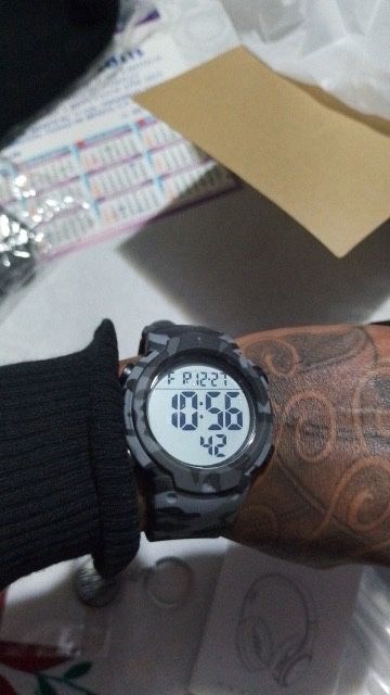 Мужские спортивные тактические военные водонепроницаемые наручные часы