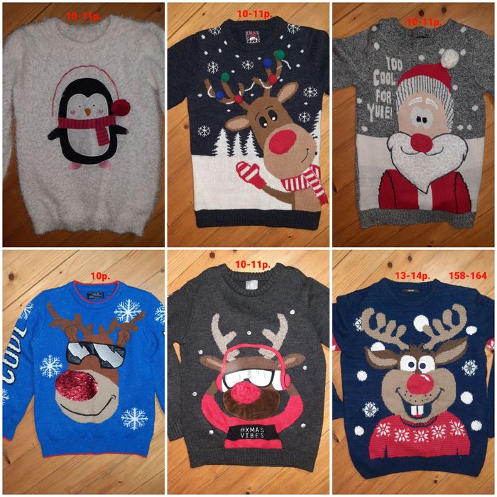 Новорічні дитячі светри