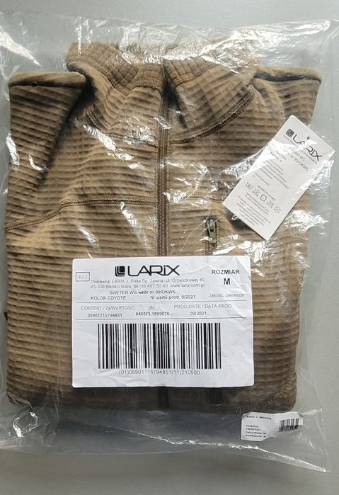 Sweter ws  coyote M Larix