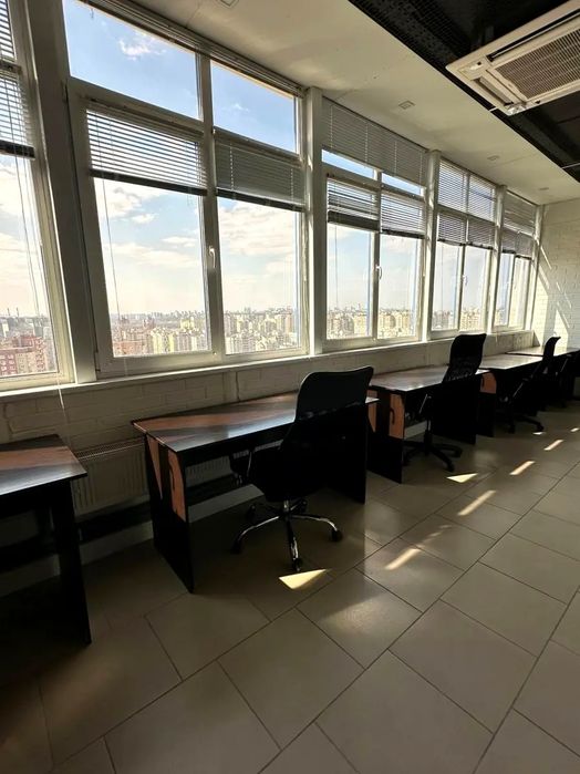 Без %. ТЕПЛО,Loft з меблями, Генератор.Опен-спейс +кабінети , метро Позняки 5х