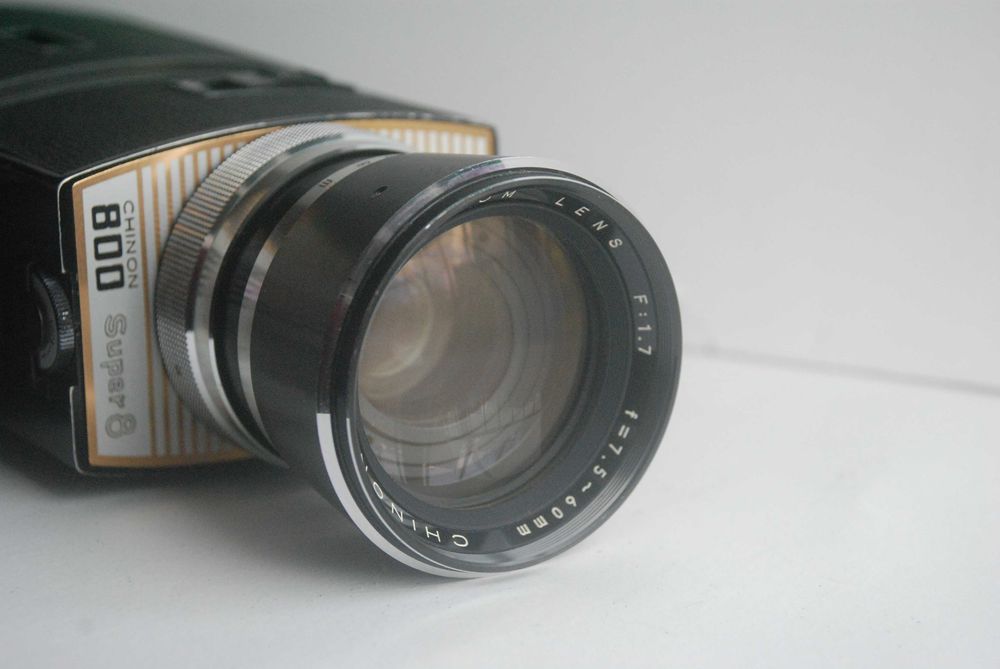Câmera de filmar Super 8 Chinon 800 PZ