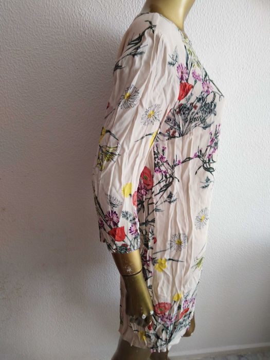 Túnica Floral Vero Moda M (Ler Descrição)