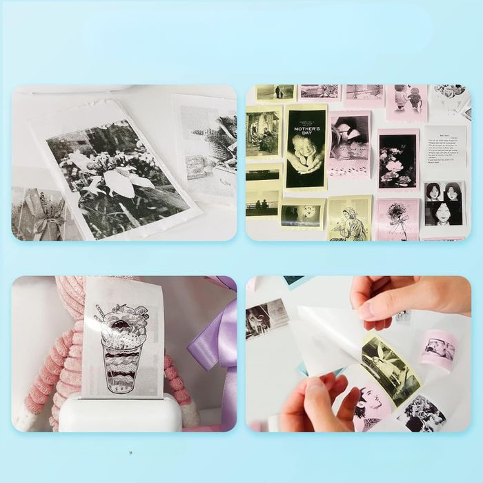 Mini drukarka termiczna Bluetooth Vretti TP6 S do zdjęć notatek