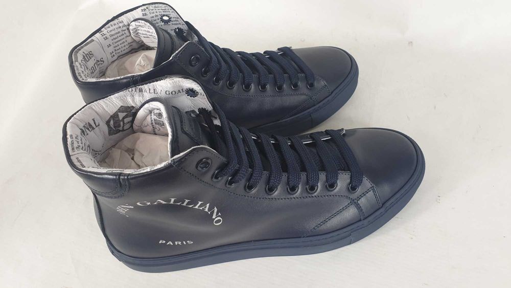 Sneakersy John Galliano Paris  Czarny Roz.39