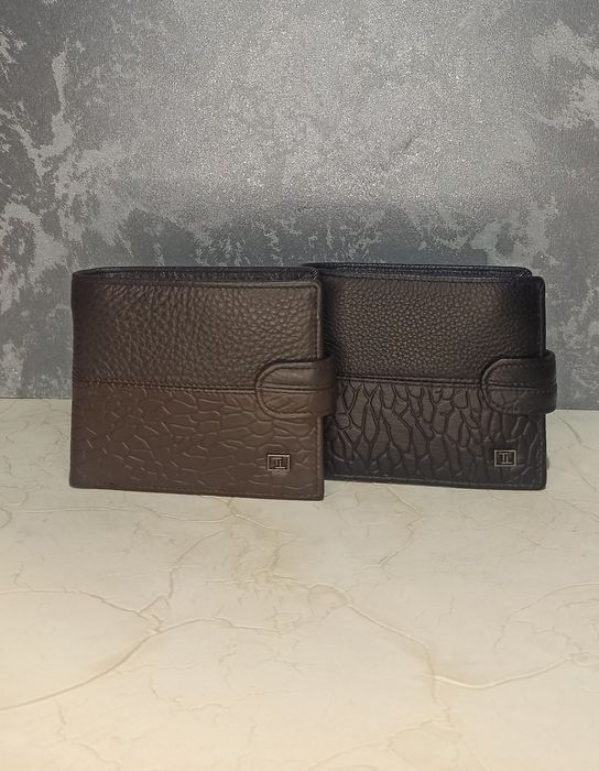 Кошелек  мужской  кожаный Bretton гаманець чоловічий шкіряний портмоне