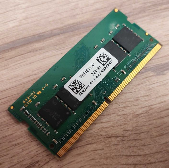 PAMIĘĆ RAM DDR4 4GB CRUCIAL Micron PC4-2133 ~ 2133MHz CL15 1.2V do laptopa