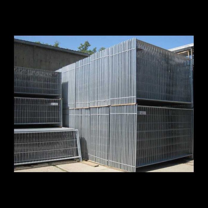 Płot ogrodzenie tymczasowe ażurowe na plac pod choinki budowę ZESTAW