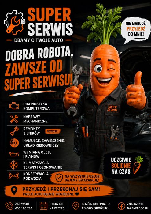 Konserwacja podwozia.Mechanika pojazdowa. Naprawy bieżące. Remonty silników.