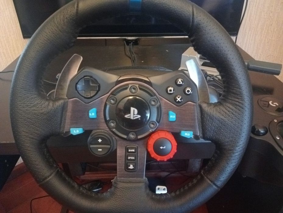Volante Logitech G29 + Shifter com caixa
