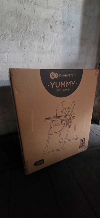 Kinderkraft yummy. Krzesełka. 2 sztuki. Nowe