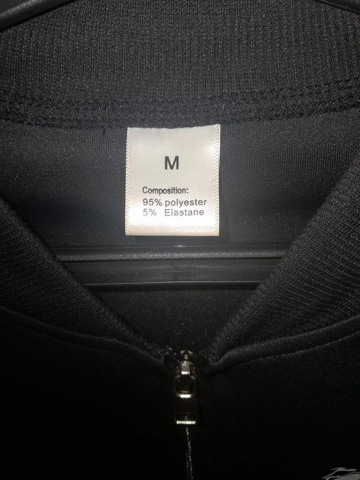 Czarna bluza męska (bomber jacket)